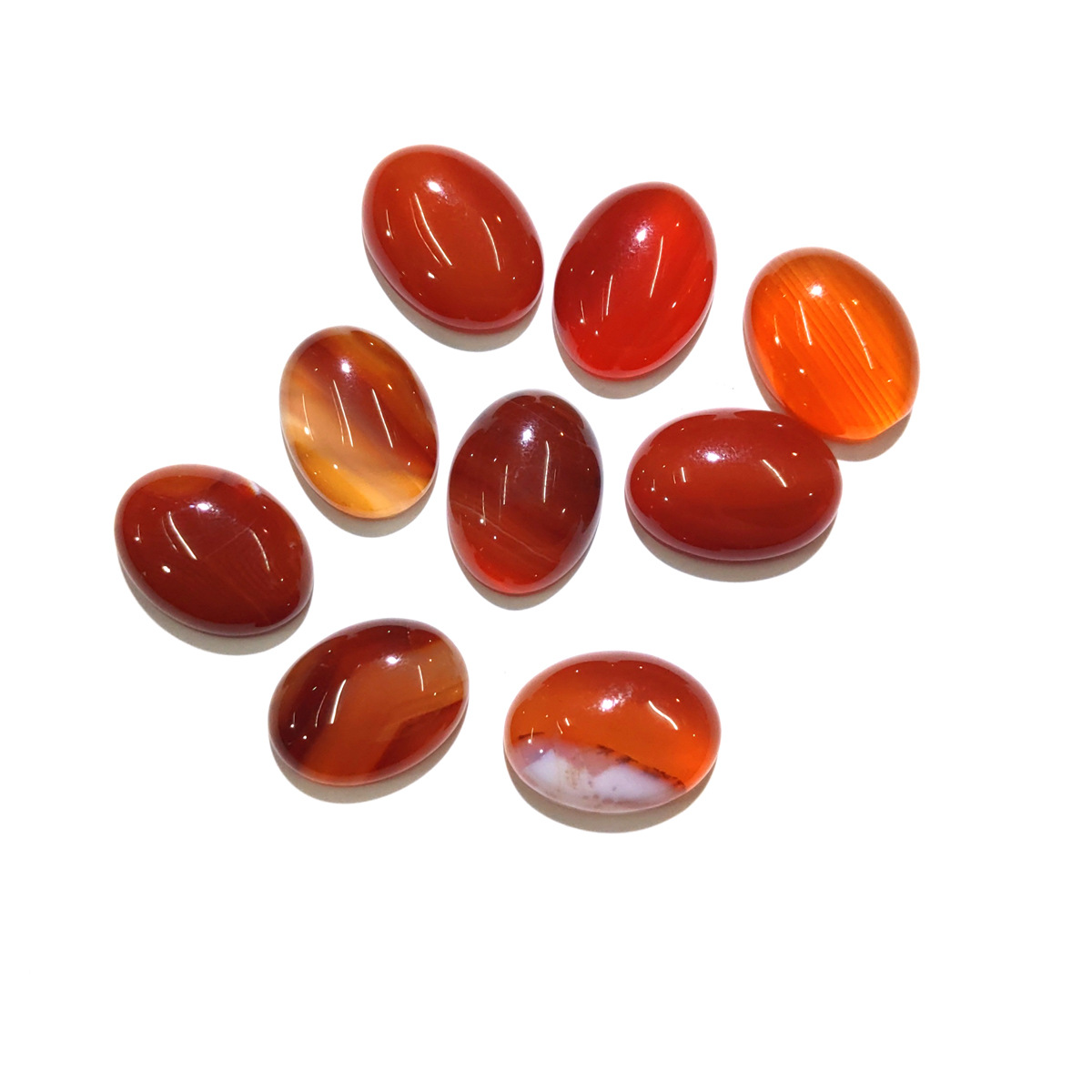 Red Agate, 12x16mm