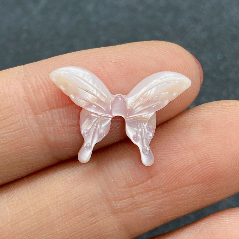 Pink shell 18x20mm