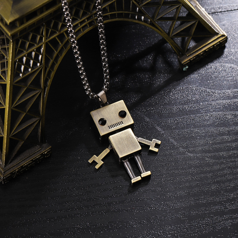 1:Bronze robot-alloy chain