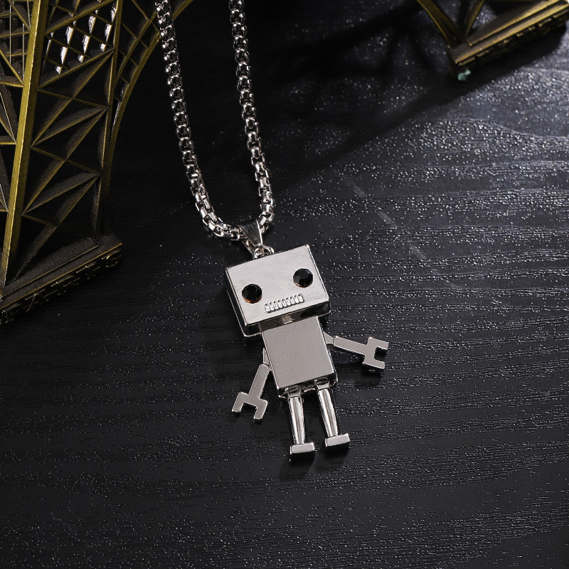 Silver Robot-Alloy Chain