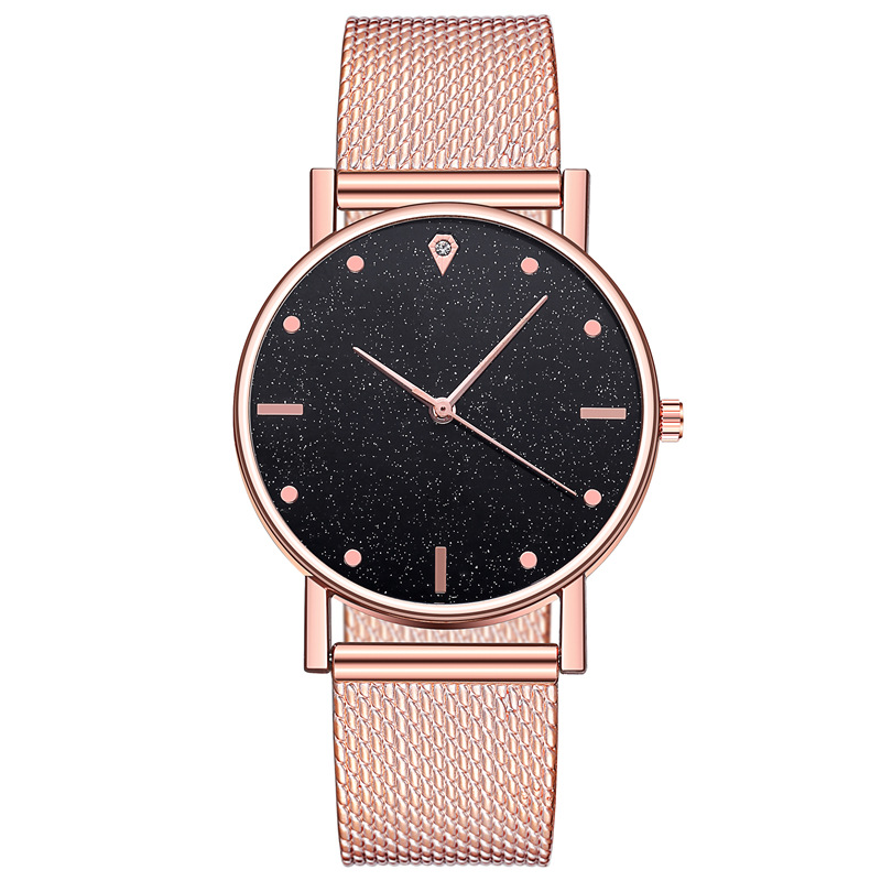 9:Rose gold and black