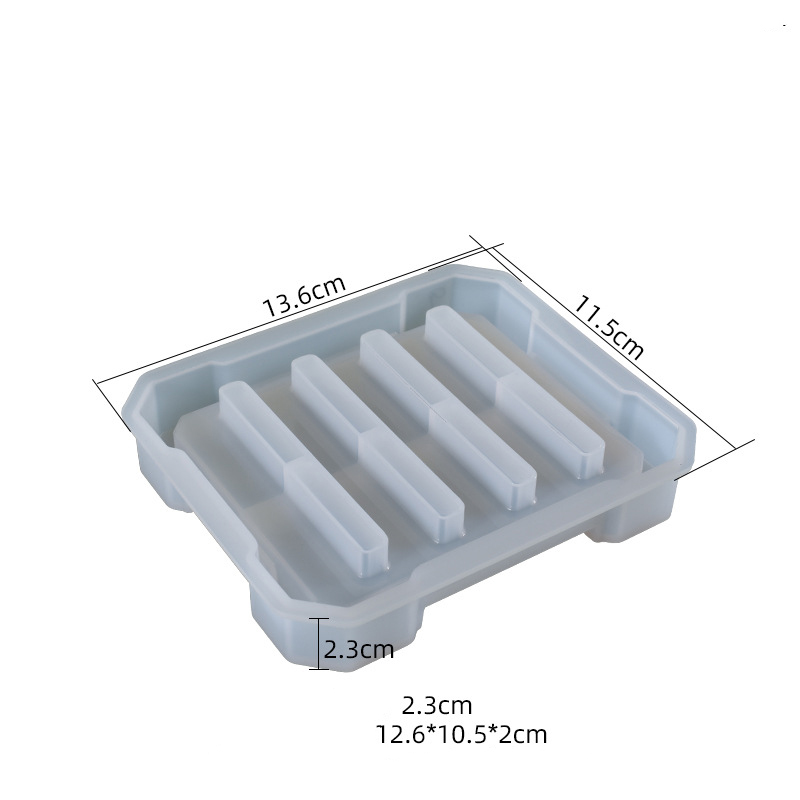 1:Silicone mold for coaster holder