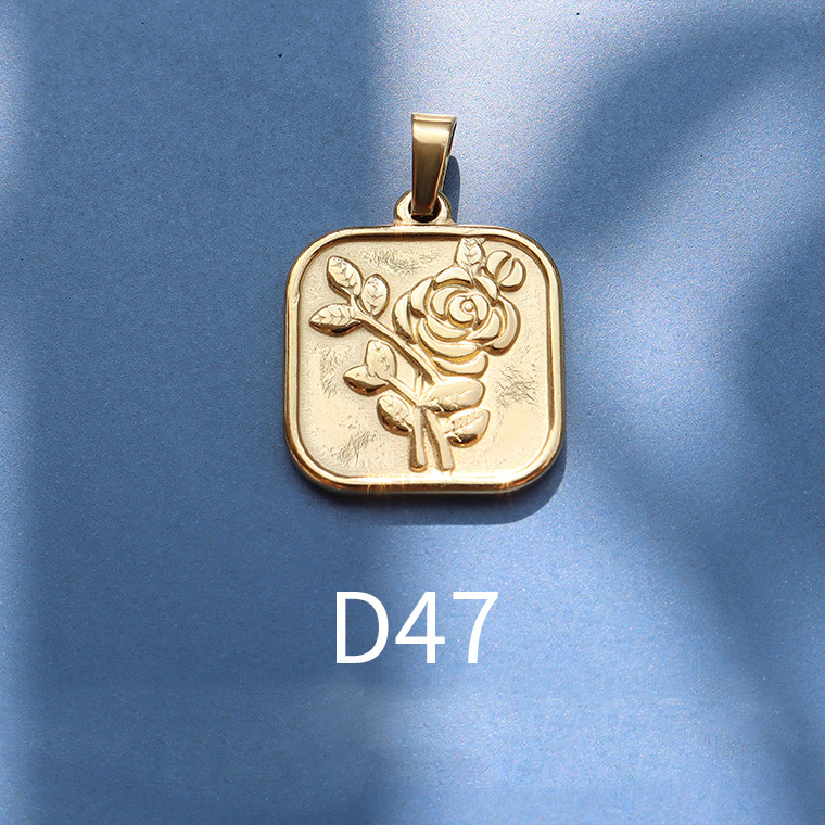 5:D47 gold 1.8x2.1cm