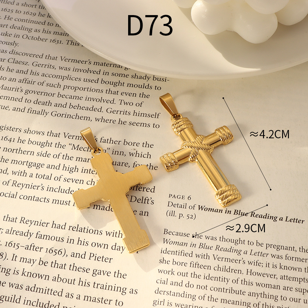D73 gold 2.9x4.2cm