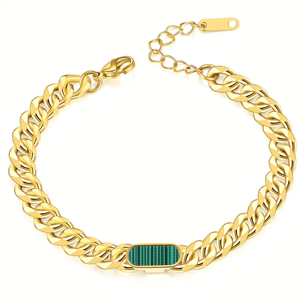 6:green bracelet
