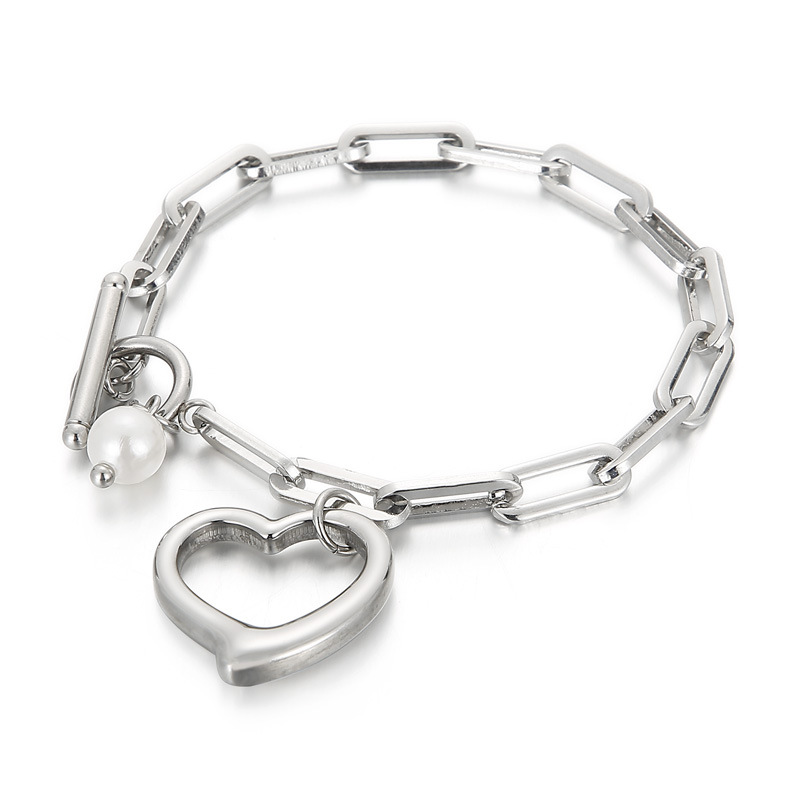 6:steel bracelet
