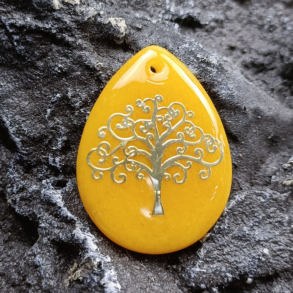4:Delicate yellow tree of life B