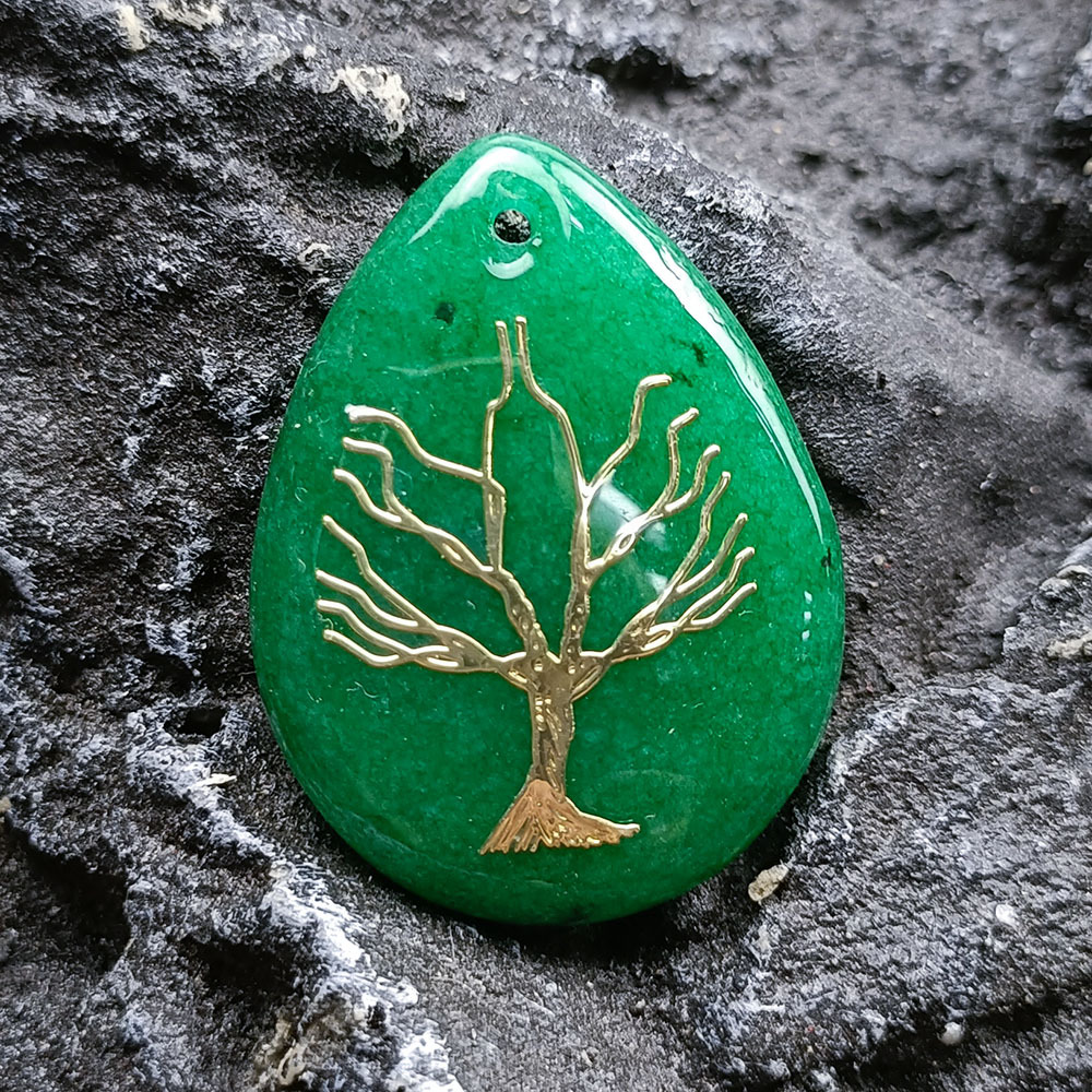 Clear Green Tree of Life A