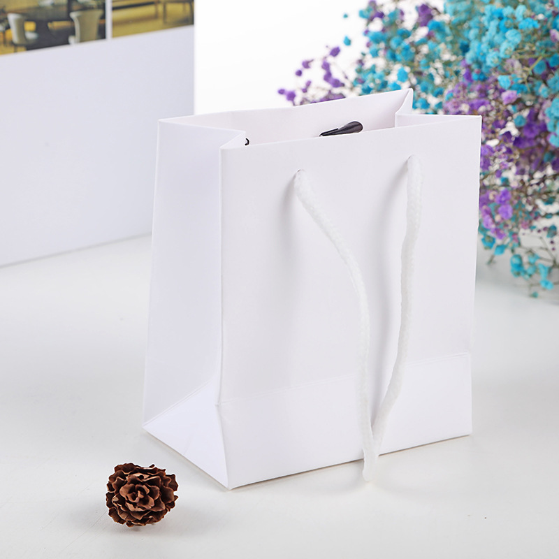 7:White gift bag (no size or size)