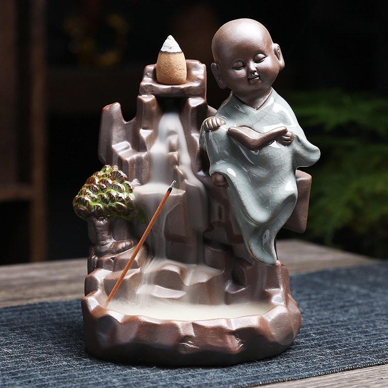 2:Little Monk/Book Fragrance 11.8*9.8*15.5cm