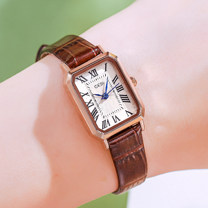 Rose Gold Shell White Plate Coffee Strap