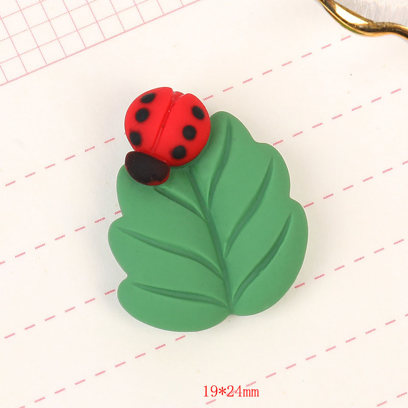 ladybug leaves