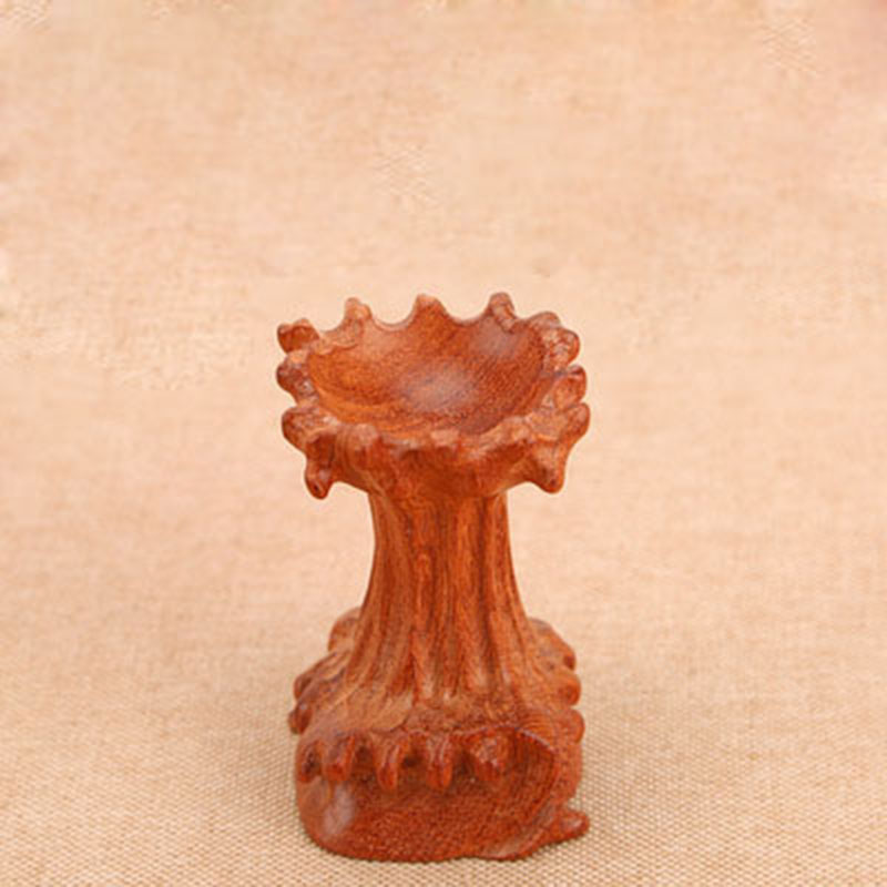 Acid branches and wood root carving water wave tuba 4cm high 9