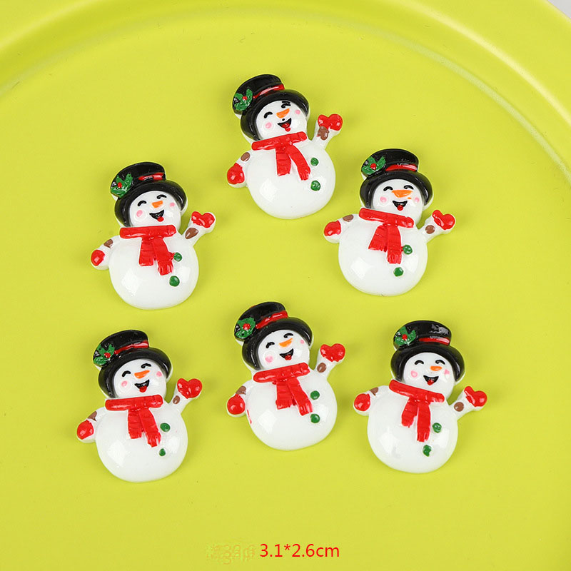 4:Christmas-Snowman 2 3.1*2.6cm