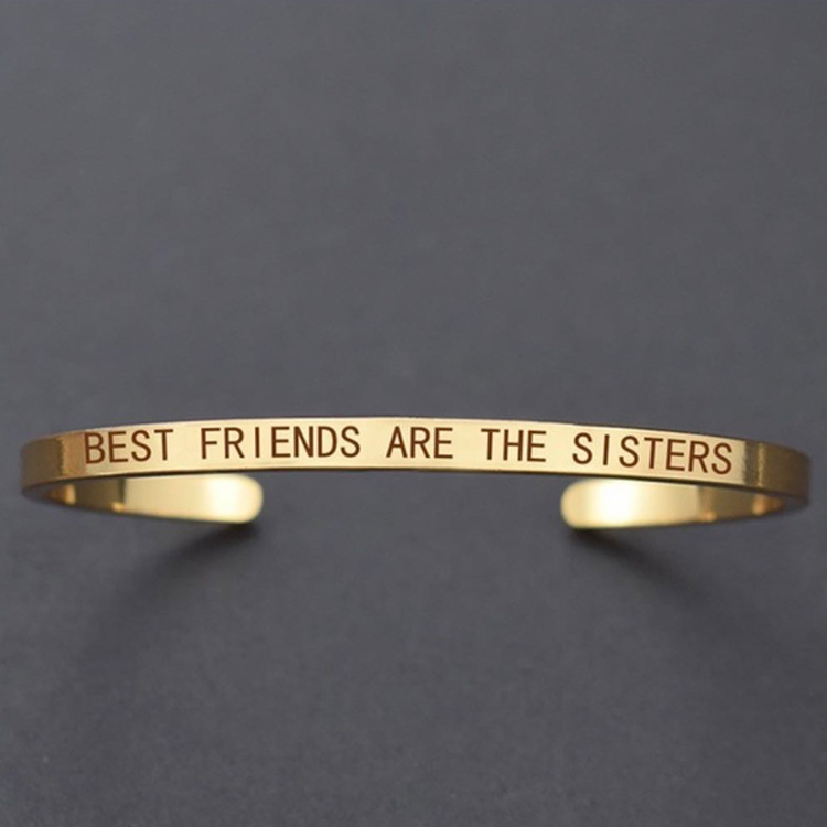 7:BEST FRIENDS ARE THE SISTERS WE CHOOSE GOLD