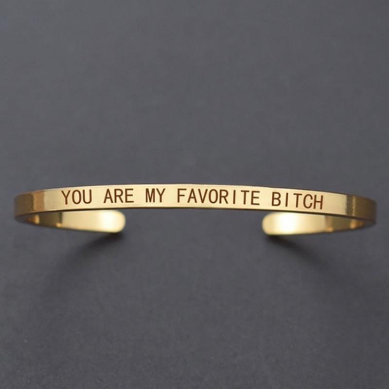 YOU ARE MY FAVORITE BITCH GOLD