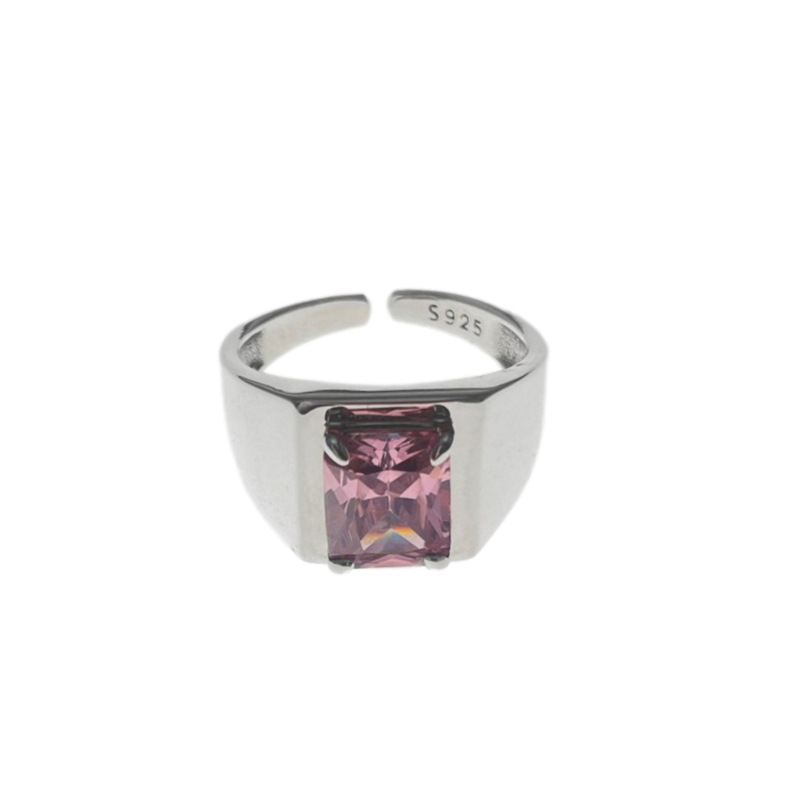 1:Pink Diamond Heavy Industry Ring (white gold)