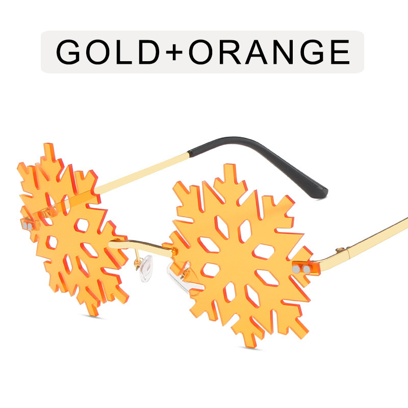 Golden frame orange slices