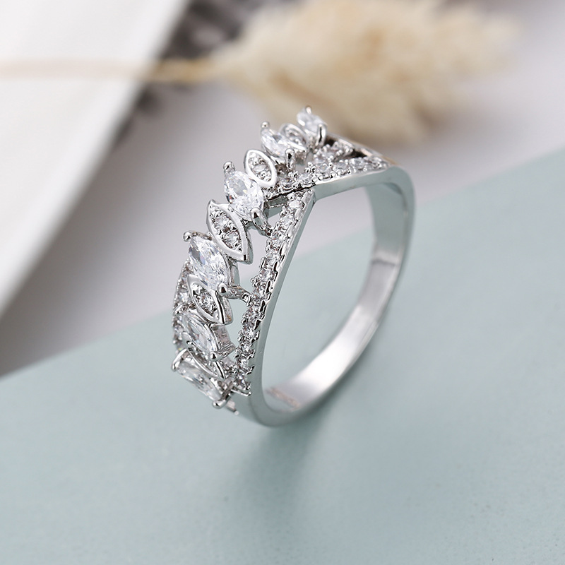 Freal platinum plated ring  9