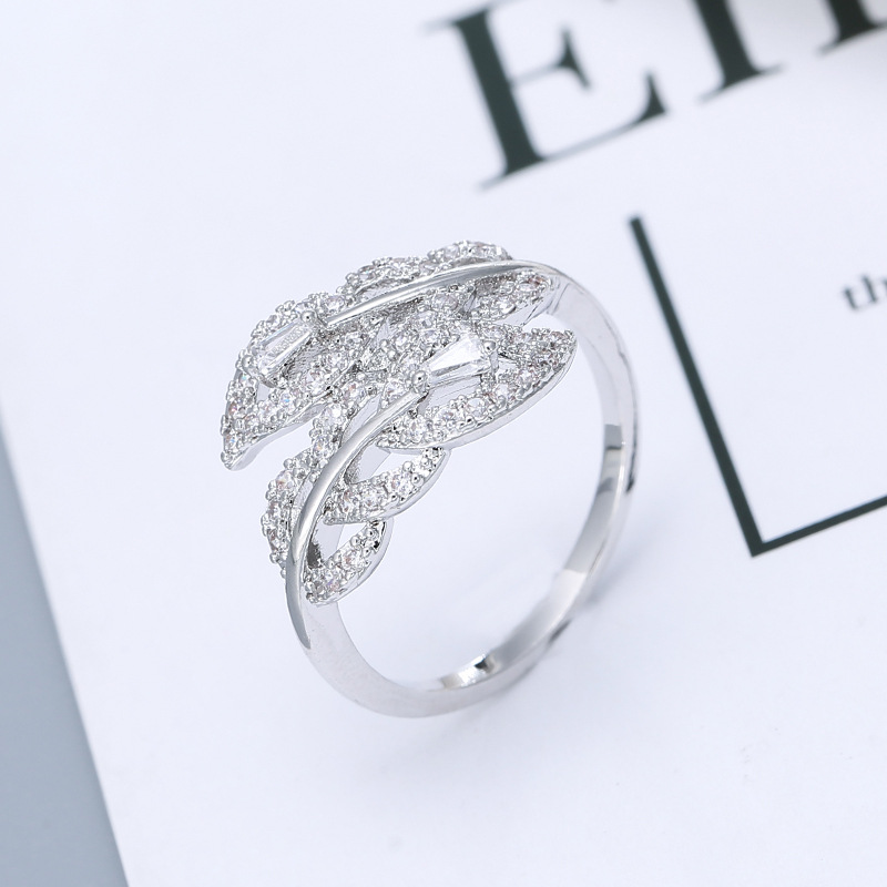 E real platinum plated ring 8