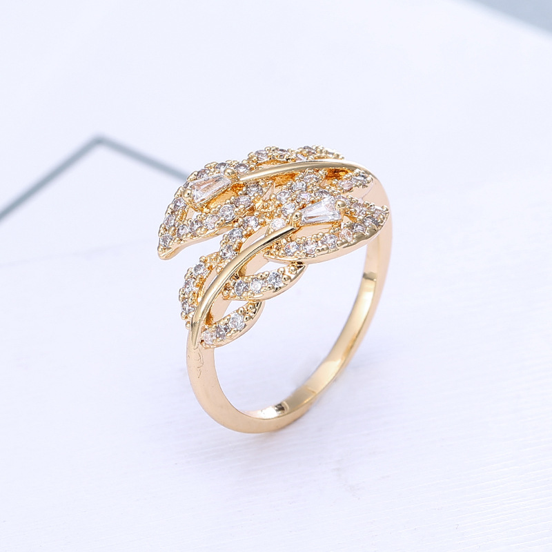 I gold color plated ring 8