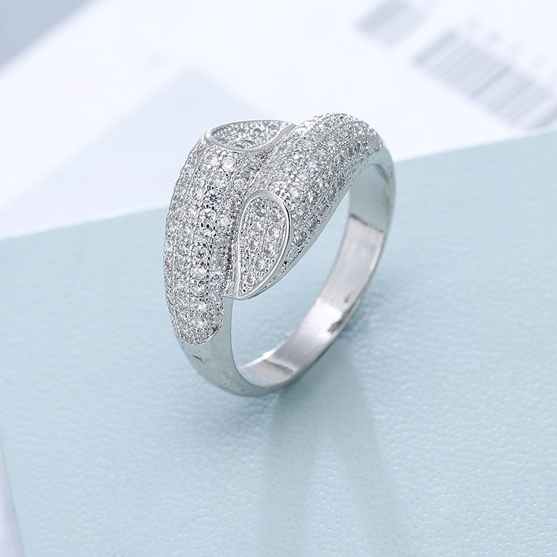F real platinum plated ring 9