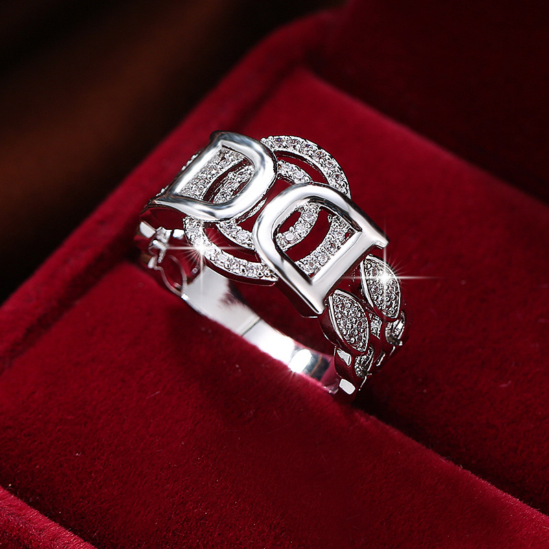 B real platinum plated ring 6