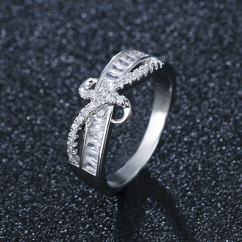6:F real platinum plated ring 9