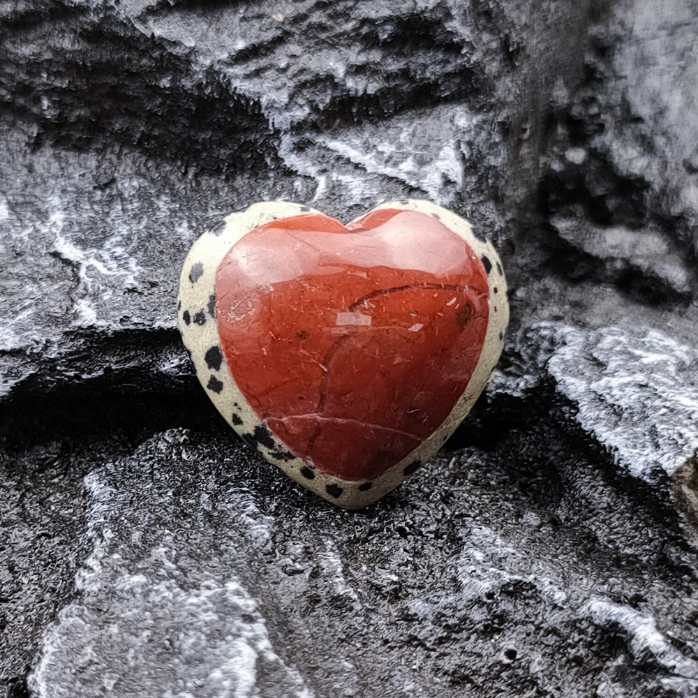 1:Spotted stone mosaic red jasper