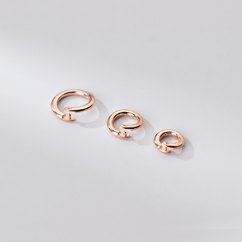 rose gold color plated 8mm
