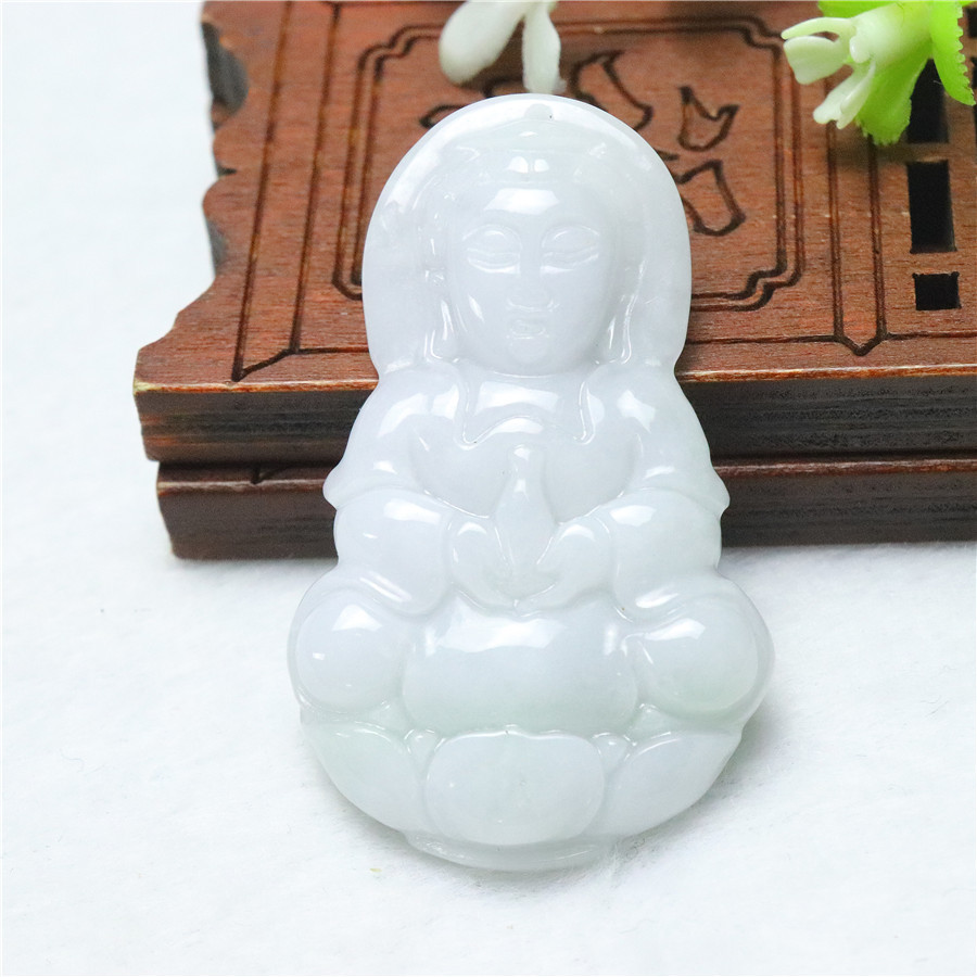 2:Middle Guanyin (about 36x22x5mm)