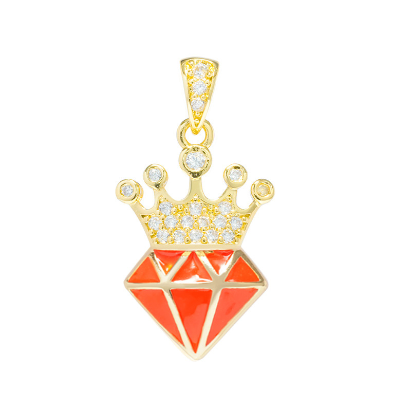 Diamond Model-Orange Oil Drop