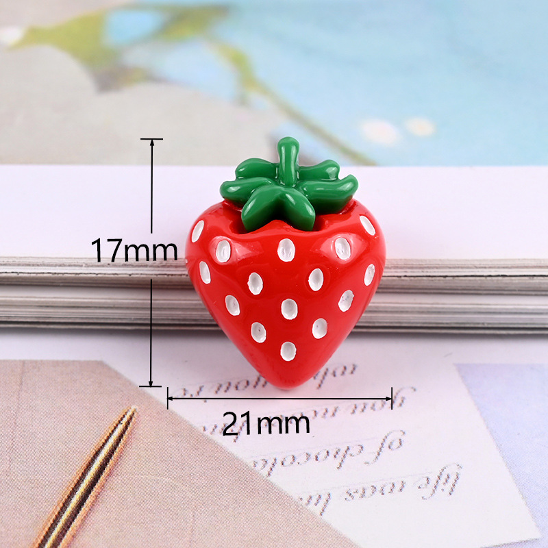 Strawberry, 21x17mm
