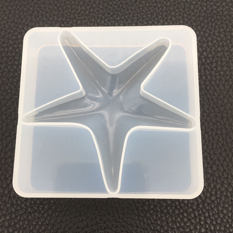 1:Large starfish silicone mold: 8.4*8.2*1.6cm