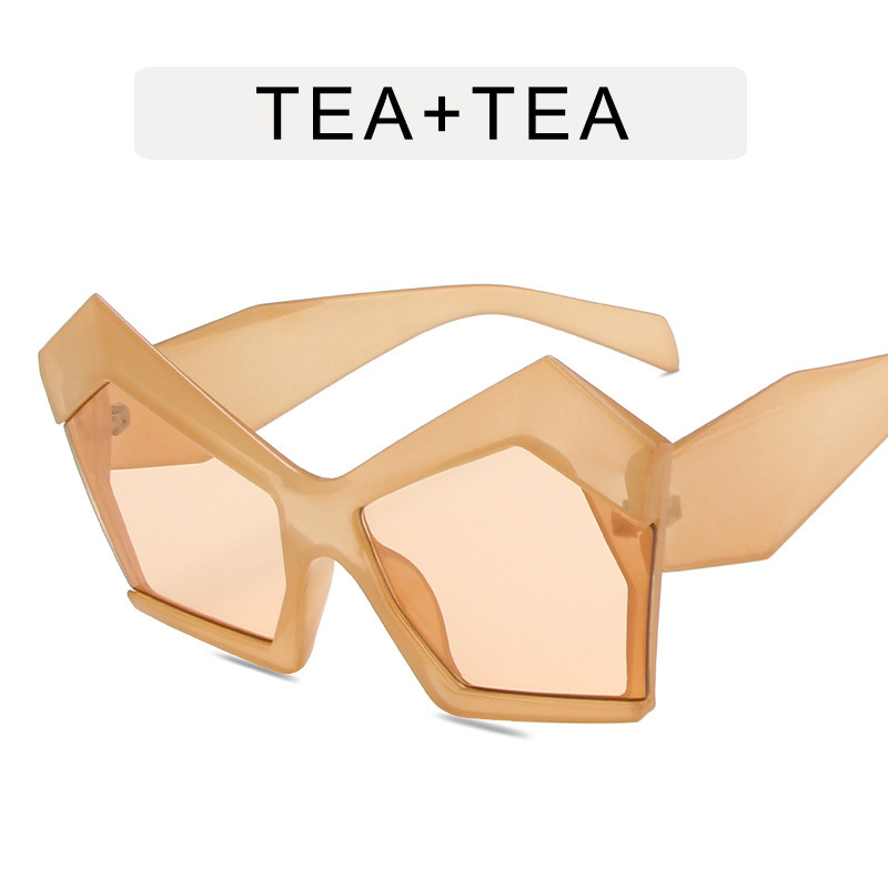 Transparent tea frame tea slices