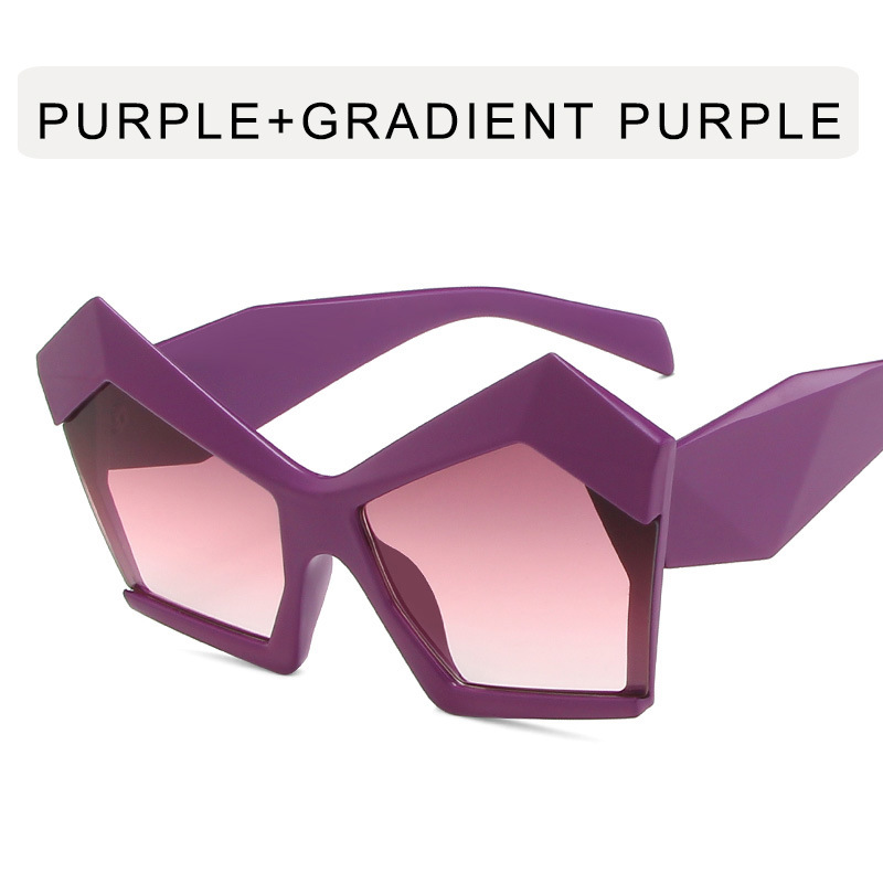 Purple frame double purple