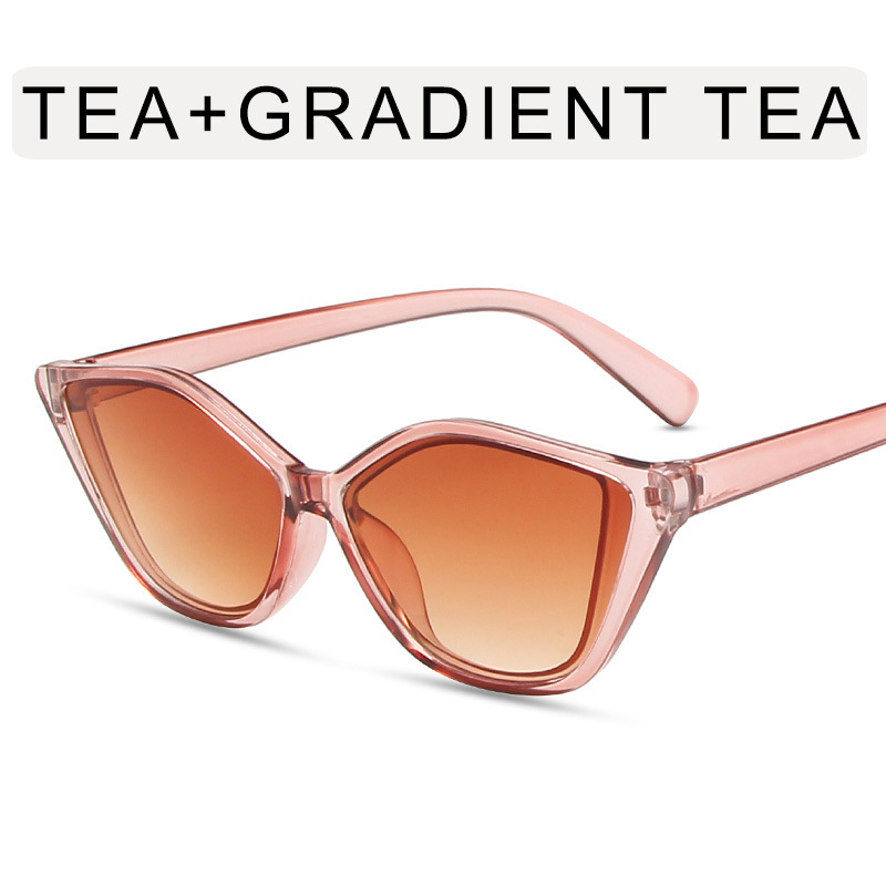 Transparent tea frame double tea