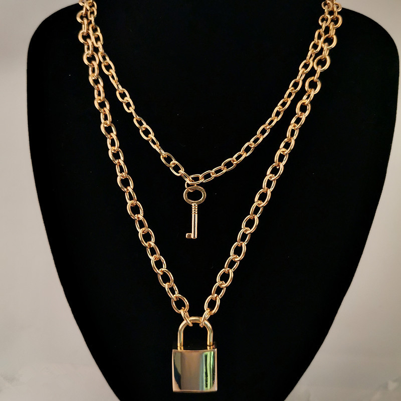 7:Double necklace gold