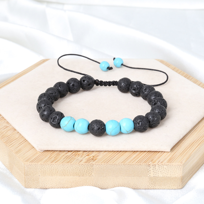 Turquoise + Volcanic Stone