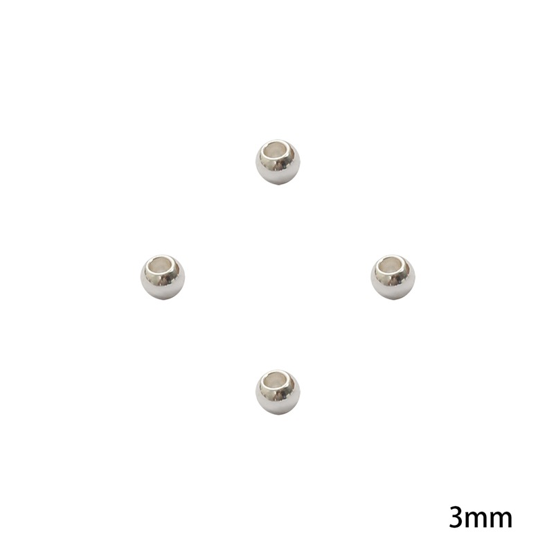 Diameter 3mm, hole diameter about 1mm, 10pcs/pack