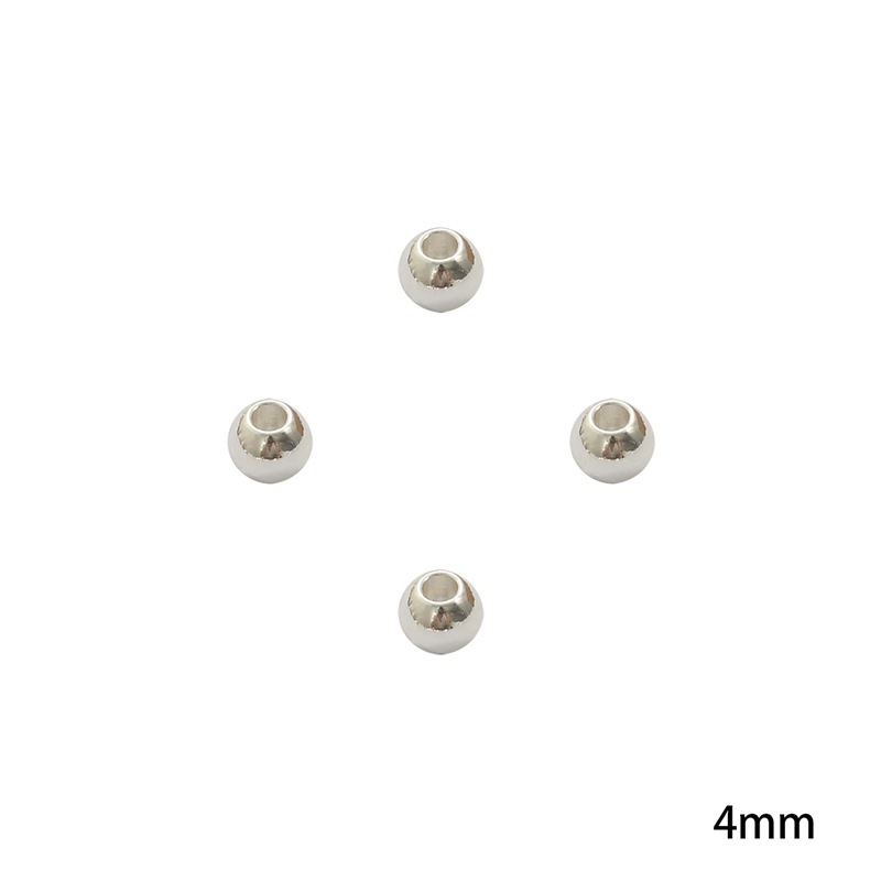 3:Diameter 4mm, hole diameter about 1.2mm, 10pcs/pack