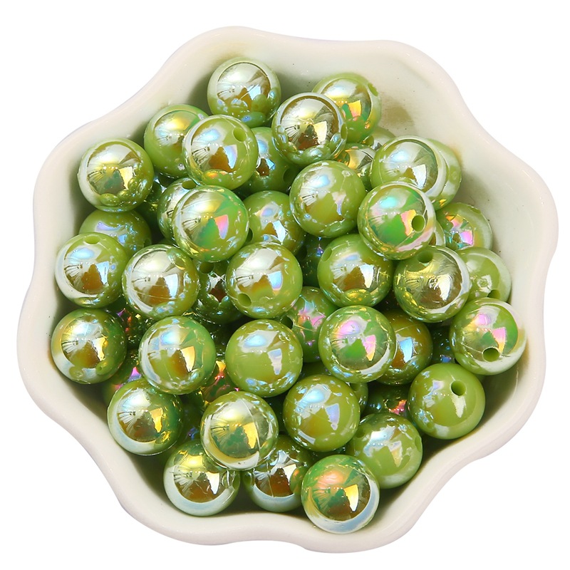Olive green large package with diameter of 8mm and