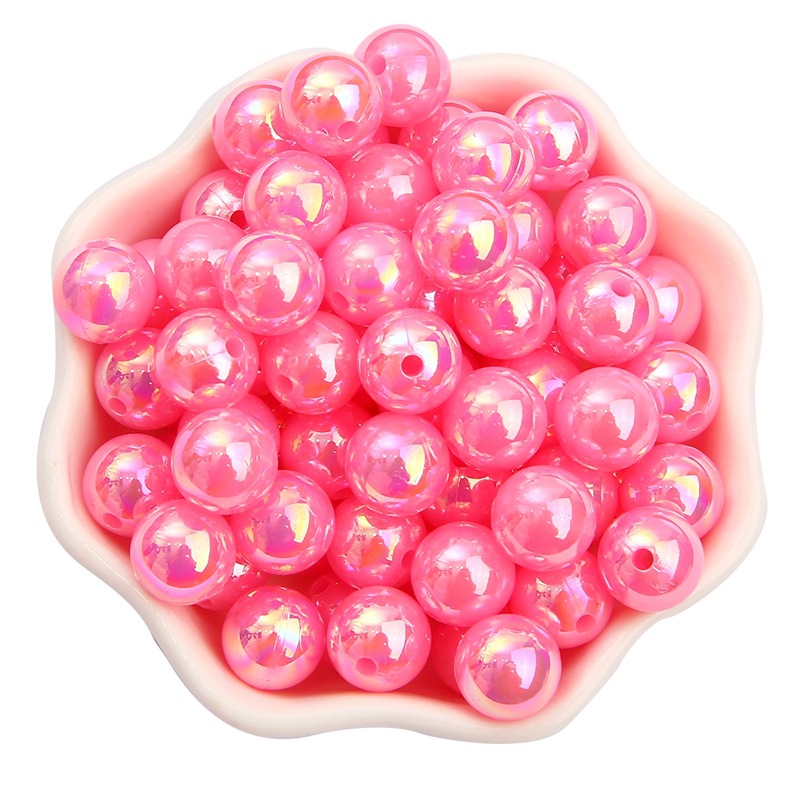 Deep pink large package with diameter of 8mm and d