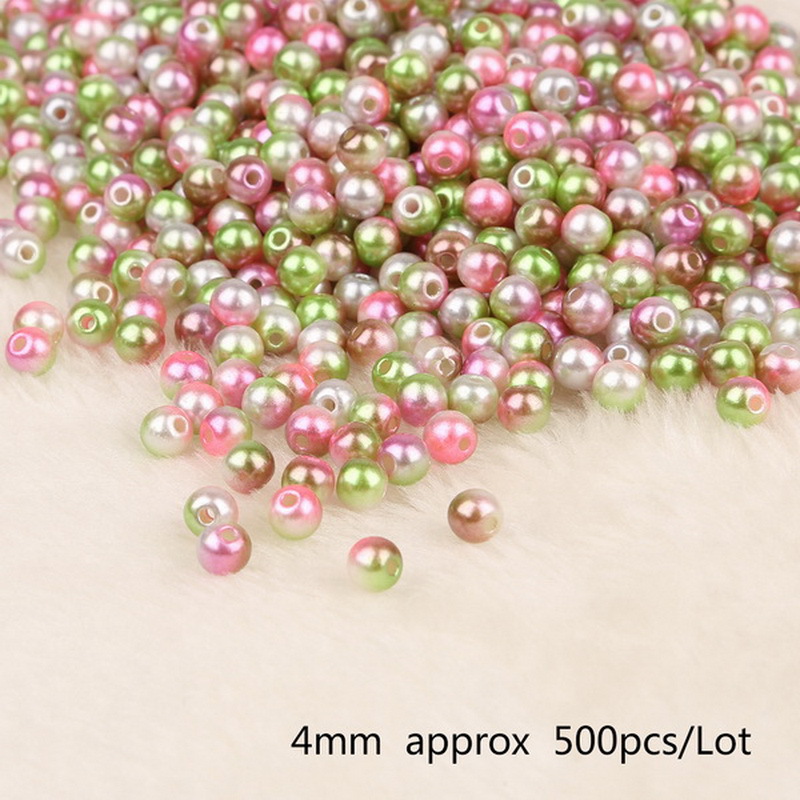 26:Pink white light green diameter 4mm