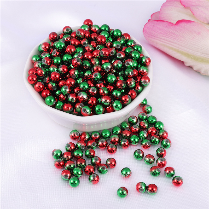 6mm, Hole about 1.5m, christmas design, about 100pcs/pack