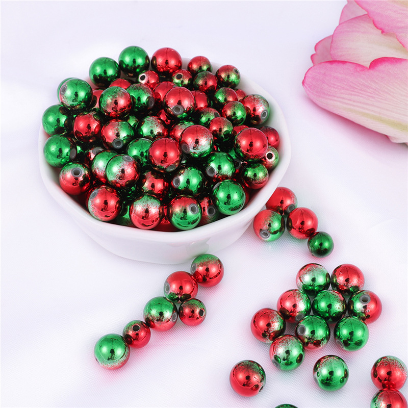 10mm, Hole about 1.5m, christmas design, about 30pcs/pack