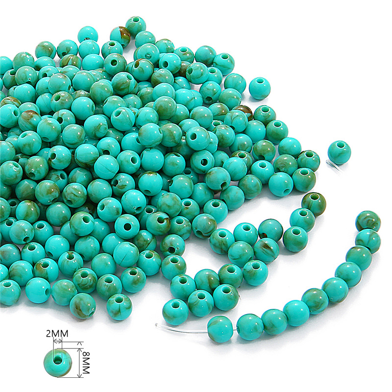 About 110 8mm beads/pack