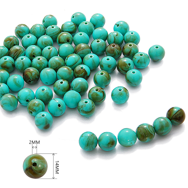 8:About 20 14mm beads/pack