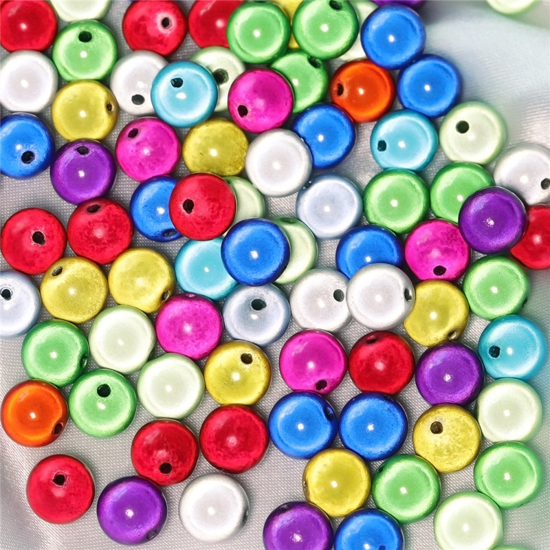 Mixed color 8mm about 50 pieces