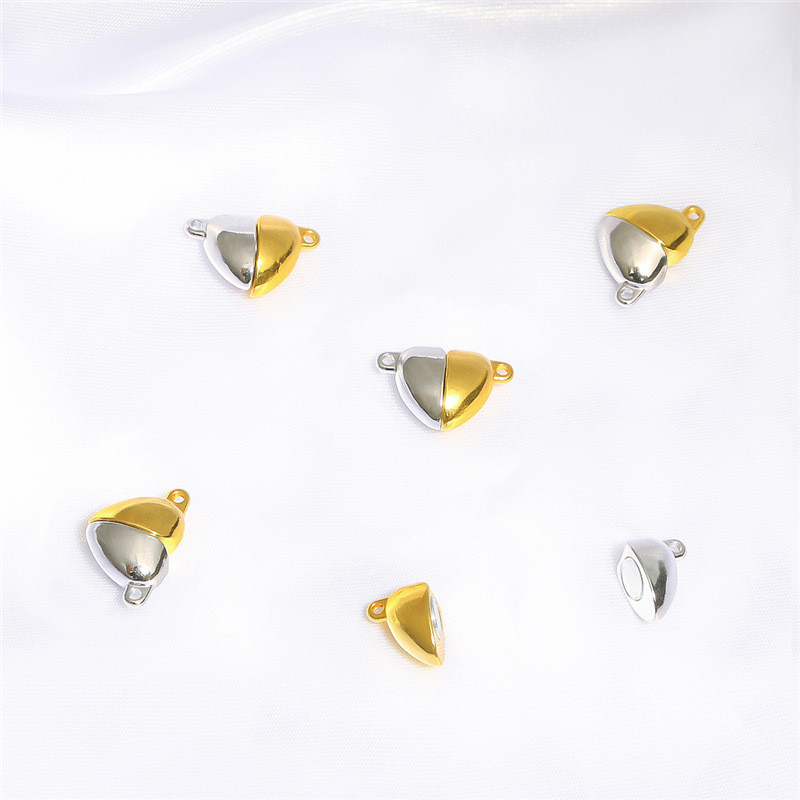 White K+ gold size about 16x11mm